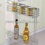 HPJ526 Kitchen Cabinet Wire Steel Sliding Pull Out Basket