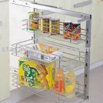 HPJ501-HPJ508 Kitchen Chrome Sliding Pull Out Shelf