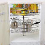 HZJ301 Kitchen Cabinet 360 degree Revolving Basket