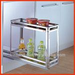 Stainless Steel Board Soft Closing Kitchen Multi-purpose Drawer Basket WF-N1076