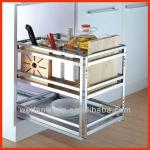Stainless Steel Board Three layer Pull Out Basket WF-N1072-WF-N1072