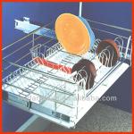 Stainless Steel Multi-functional Drawer Basket With Electronic Polished WF-N1069