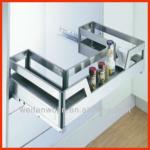 Stainless Steel Board Four Side Stove Drawer Basket WF-PTJ007