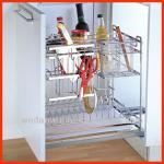 Flat Wire 350mm Cabinet Multi-functional Drawer Basket WF-N1101