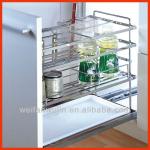 Flat Wire 300mm Multi-functional Drawer Basket WF-N1105