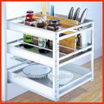 Kitchen Cabinet 3 layers Pull Out Aluminium Basket WF-L025