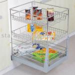 HPJ602 Kitchen Cabinet Pull Out Basket