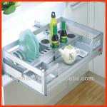 Kitchen Cabinet Aluminium Four Side Stove Multi-purpose Drawer Basket WF-N1057