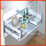 Kitchen Cabinet Aluminium Three Side Stove Multi-purpose Drawer Basket WF-N1063