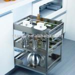 HBS612B Kitchen Stainless Steel Pull-out Basket