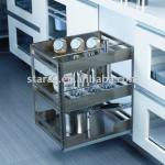 HBS612C Kitchen Cabinet Stainless Steel Basket