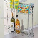 HPJF615+ Kitchen cabinet side pull-out drawer basket