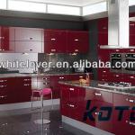 2014 Sell High Gloss Baked Paint Kitchen Cabinets ( Customized Color Size with 12 Months warranty)
