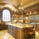 American Style Solid Wood Kitchen Cabinets DJ-K124