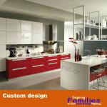High gloss lacquer modern kitchen design for sale 353K-EL-353K