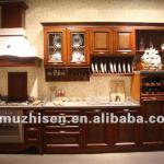 Latest Design Solid Wood Kitchen Cabinet