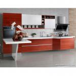 Melamine and Laminate Modern Kitchen Cabinet Design