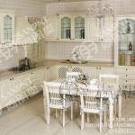 White european kitchen cabinet(038)