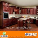 cherry solid wood kitchen cabinets design made in china