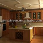 Solid wooden kitchen cabinet