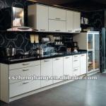 2012 hot-selling high quality High gloss white kitchen cabinet -12013