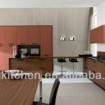 Lacquer Wood Veneer Kitchen Cabinets(AM-008)
