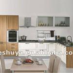 Modern Poplar Solid Wood Kitchen Cabinet