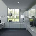 High glossy lacquer kitchen cabinet