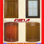 wooden single kitchen door designs(solid wood or MDF pvc skin or painting)F-KD008