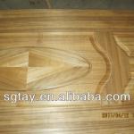 SC natural teak wood veneer hdf door skin