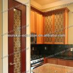 Laminated acrylic kitchen cabinet door