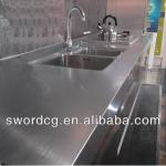 newest high technology stainless steel kitchen worktop-