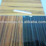 UV woodgrain colour MDF board
