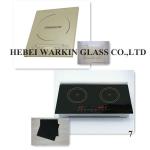 black/tranparent glass ceramic for induction cooker/gas stove