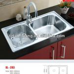 2013 new double stainless steel kitchen sink