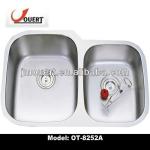 cUPC 60/40 Stainless Steel Kitchen Sink, SUS 304, Double bowl Undermount