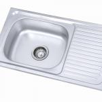 kitchen cabinet stainless steel sink L-5 #201-L-5