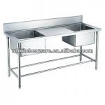 Detachable Pressing Table Board Stainless Steel Kitchen Sink
