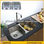 Newstar used kitchen sinks stainless steel for countertop