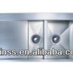 Stainless steel sink with countertop (TOP4020D)
