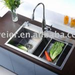 F7334 Handmade Stainless Steel Kitchen sink