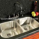 Cupc 50/50 Undermount Stainless Steel Sink for North American Market (Hot Sale Sink for Kitchen)-SS8247 stainless steel sink