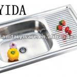 South America stainless steel sink whit board