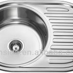 2014 Stainless Steel Kitchen Sink with drain board(LS7750)