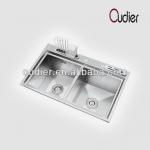 Oudier 304 handmade stainless steel Double bowl kitchen Sink