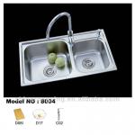 one-piece stainless steel wash basin