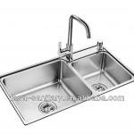 kitchen sink / sus304 stainless steel sink / metal sink kitchen