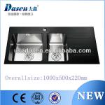 DS10050C Kitchen handmade heat glass sink