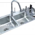 Stainless Steel Kitchen sink with dish drainer BK-8805