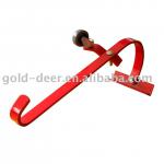 steel ladder hook with wheel